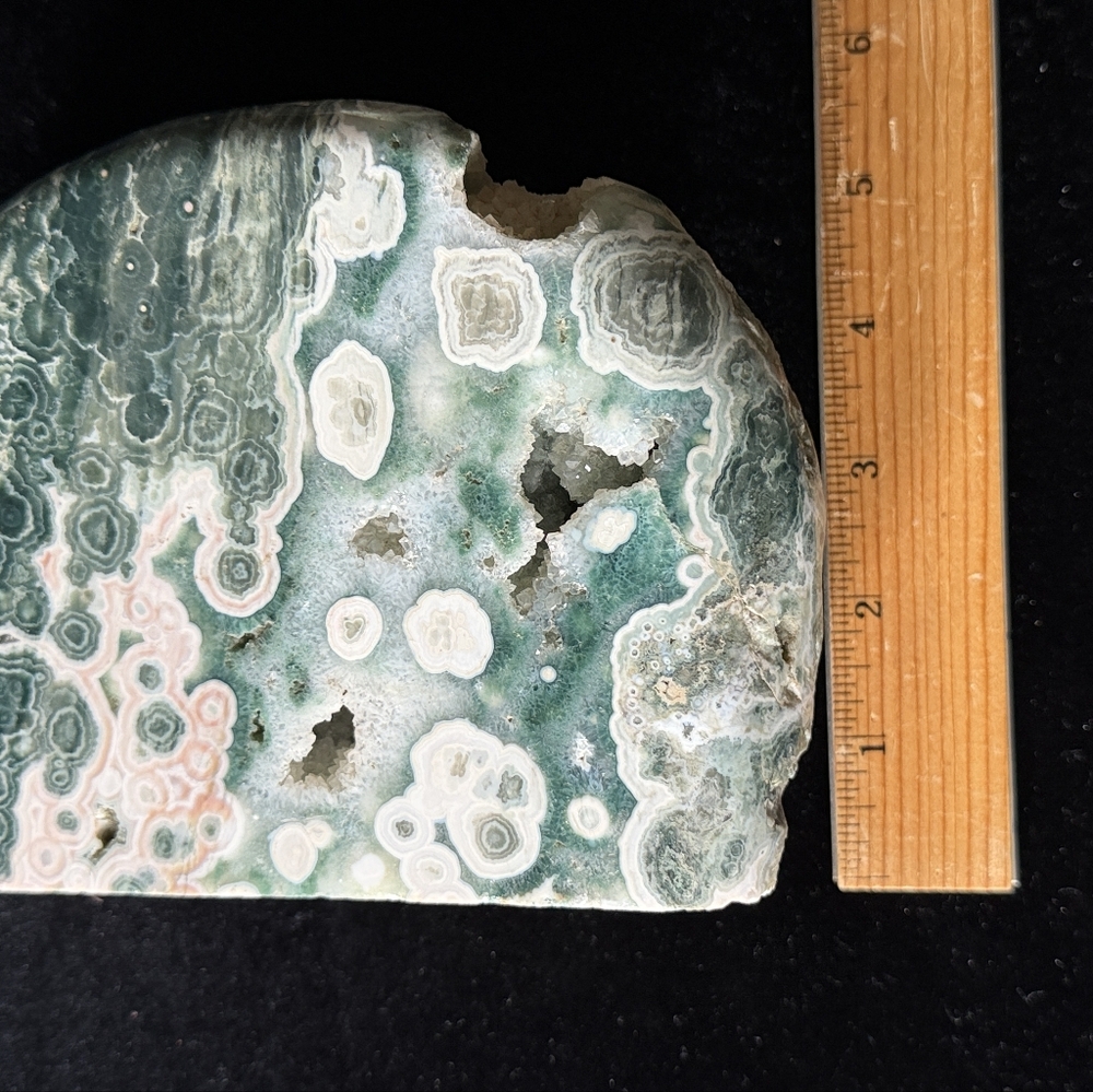 Rare Ocean Jasper From Madagascar 1.765 Pound. Gorgeous Piece! Guarantee - Picture 10 of 16